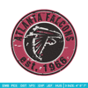 Atlanta Falcons Coins embroidery design, Atlanta Falcons embroidery, NFL embroidery, sport embroidery, embroidery design.jpg