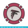Atlanta Falcons Poker Chip Ball embroidery design, Atlanta Falcons embroidery, NFL embroidery, logo sport embroidery..jpg