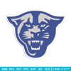 Georgia State mascot embroidery design, NCAA embroidery,Sport embroidery,Logo sport embroidery,Embroidery design.jpg