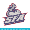 Stephen F. Austin logo embroidery design,Sport embroidery, logo sport embroidery,Embroidery design, NCAA embroidery.jpg