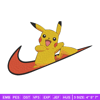 Pikachu x nike Embroidery Design, Pokemon Embroidery, Embroidery File, Nike Embroidery, Anime shirt, Digital download..jpg