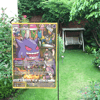 Gengar Lost Origin Card Garden Flag, Yard Flag.png