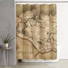 Skyrim World Map Shower Curtain.png