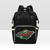 Minnesota Wild Diaper Bag Backpack.png