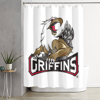 Grand Rapids Griffins Shower Curtain.png