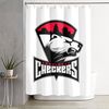 Charlotte Checkers Shower Curtain.png