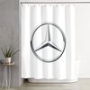 Mercedes Benz Shower Curtain.png