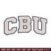 California Baptist logo embroidery design, NCAA embroidery, Sport embroidery, logo sport embroidery, Embroidery design.jpg