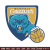 Memphis Grizzlies logo embroidery design, NBA embroidery,Sport embroidery, Embroidery design, Logo sport embroidery.jpg