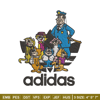 Cats cartoon adidas Embroidery Design, Adidas Embroidery, Embroidery File, Brand Embroidery, Logo shirt, Digital download.jpg