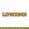 Lipscomb Bisons logo embroidery design, NCAA embroidery,Embroidery design,Logo sport embroidery, Sport embroidery..jpg