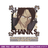 Shanks poster Embroidery Design, One piece Embroidery, Embroidery File, Anime Embroidery, Anime shirt, Digital download..jpg