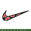 Akatsuki Nike embroidery design, Naruto embroidery, Nike design, anime design, anime shirt, Digital download.jpg