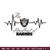 The heartbeat of Las Vegas Raiders embroidery design, Las Vegas Raiders embroidery, NFL embroidery, sport embroidery..jpg