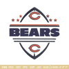 Chicago Bears embroidery design, Chicago Bears embroidery, NFL embroidery, sport embroidery, embroidery design..jpg