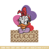 Daisy Donald Duck Gucci Embroidery design, Disney cartoon Embroidery, cartoon design, Embroidery File, Digital download.jpg