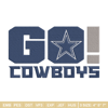 Dallas Cowboys Go embroidery design, Dallas Cowboys embroidery, NFL embroidery, logo sport embroidery, embroidery design.jpg