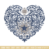 Dallas Cowboys Heart embroidery design, Dallas Cowboys embroidery, NFL embroidery, sport embroidery, embroidery design.jpg