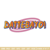 Dattebayo Embroidery Design, Naruto Embroidery, Embroidery File, Anime Embroidery, Anime shirt, Digital download.jpg