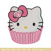 Hello Kitty cake Embroidery Design, Hello kitty Embroidery, Embroidery File, Anime Embroidery, Digital download.jpg
