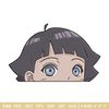 Himawari Peeker Embroidery Design, Naruto Embroidery, Embroidery File, Anime Embroidery, Anime shirt, Digital download.jpg