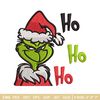 Ho Ho Ho The Grinch Embroidery design, Grinch Embroidery, logo design, Embroidery File, logo shirt, Instant download.jpg