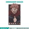 Yuji poster Embroidery Design, Jujutsu Embroidery, Embroidery File, Anime Embroidery, Anime shirt,Digital download..jpg