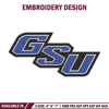 Georgia State logo embroidery design,NCAA embroidery, Embroidery design, Logo sport embroidery, Sport embroidery..jpg