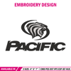 University of the Pacific embroidery design, NCAA embroidery, Sport embroidery,logo sport embroidery,Embroidery design.jpg