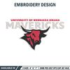 Nebraska Omaha logo embroidery design, Sport embroidery, logo sport embroidery,Embroidery design, NCAA embroidery..jpg