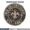 New Orleans Saints Token embroidery design, New Orleans Saints embroidery, NFL embroidery, logo sport embroidery..jpg
