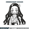 Nezuko Kamado Embroidery Design,Demon slayer Embroidery,Embroidery File,Anime Embroidery,Anime shirt, Digital download.jpg