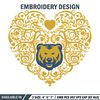 Northern Colorado heart embroidery design, Sport embroidery, logo sport embroidery, Embroidery design,NCAA embroidery.jpg