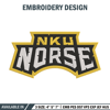 Northern Kentucky logo embroidery design, NCAA embroidery, Embroidery design, Logo sport embroidery, Sport embroidery.jpg