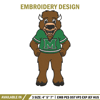 Marshall University mascot embroidery design, NCAA embroidery, Sport embroidery, Logo sport embroidery,Embroidery design.jpg