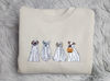 Embroidered Ghost Dogs Halloween Sweatshirt, Halloween Ghost Dogs Embroidered Unisex Sweatshirt or Hooded Sweatshirt.jpg