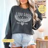 Live Long Wild Free Sweatshirt, Eagle Wing Tee Shirt, Retro Rock T-shirt, Live Long Wild Free Shirt, Comfort Colors, Trending Now.jpg