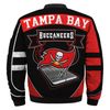 Tampa Bay Buccaneers Bomber Jackets Football Custom Name, Tampa Bay Buccaneers NFL Bomber Jackets, NFL Bomber Jackets