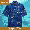 Los Angeles Rams Short Sleeve Button Up Tropical Hawaiian Shirt VER05 - Trendy Aloha.jpg
