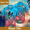 Miami Marlins MLB Hawaiian Shirt Popsicles Aloha Shirt - Trendy Aloha.png