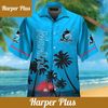 Miami Marlins Short Sleeve Button Up Tropical Hawaiian Shirt VER09 - Trendy Aloha.jpg