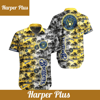 Milwaukee Brewers Hawaiian Shirt Brewers Name Tropical White Yellow Hawaii Shirt Milwaukee Brewers Aloha Shirt - Trendy Aloha.jpg