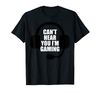 Adorable Can't Hear You I'm Gaming Video Gamer Headset Funny T-Shirt T-Shirt - Tees.Design.png