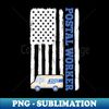 GH-2024_American Flag Postal Worker Patriotic Postman Rural Carrier 3120.jpg