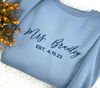 Custom Mrs Sweatshirt Embroidered Future Mrs Name Crewneck Bride to Be Gift for Bridal Shower Engagement Gift Mrs Last Name Honeymoon Shirt.jpg