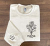 Embroidered Floral Mama Sweatshirt, Custom Mama Crewneck With Kids Names, Mom Hoodie, Cute Mother's Day Gift, New Mom Announcement Shirt.jpg