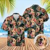 Personalized Photo Hawaiian Shirt, Funny Custom Dog Photo Hawaiian Shirt, Summer Matching Family Shirt.jpg