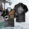 Pirates Skull Hawaiian Shirt, Summer Hawaiian Shirt, Pirate Skull Hawaiian Shirts for Men.jpg