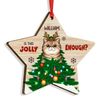 Because In This House There Is Only One Star Personalized Ornament.jpg