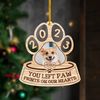 Personalized Pet Memorial Acrylic Ornament With Dog Paw Shape.jpg